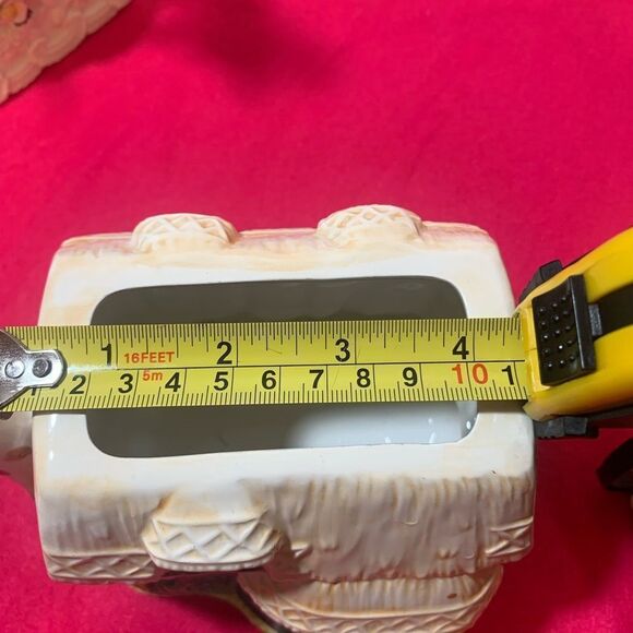 Annie Rowe Teapot -Autumn Cottage-Village with Mugs Set - Picture 14 of 16